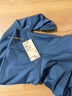 無(wú)印良品（MUJI） Walker 女式 易干 收腿褲 BIH02A3S 打底褲 藍(lán)色 L 曬單實(shí)拍圖