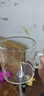 康韻（KANGYUN）玻璃茶具杯品茗杯帶把主人杯單杯耐熱玻璃小茶杯功夫茶杯個(gè)人杯 曬單實(shí)拍圖