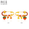 潮宏基 萌吉生肖蛇如意黃金轉(zhuǎn)運珠S925寶寶別針?gòu)雰盒蒯槺久隄M月禮物 黃金串珠吊墜+S925別針 曬單實拍圖