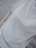 朗茵孕婦短袖t恤上衣夏款2025新款夏季大碼寬松衣服遮肚子夏裝套裝女 淺咖色上衣 2XL建議145-165斤 曬單實(shí)拍圖