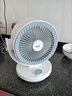 VCJ【德國品牌】空氣循環(huán)扇電風(fēng)扇家用臺(tái)式桌面節(jié)能輕音風(fēng)扇 機(jī)械旋鈕可搖頭3m線 DQ212R 曬單實(shí)拍圖