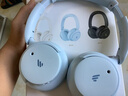 漫步者（EDIFIER）【重磅旗艦新品|藍(lán)牙V5.4】Fit900NB小金標(biāo)真無線主動降噪頭戴式藍(lán)牙耳機(jī)長續(xù)航游戲音樂耳麥禮物 湖光藍(lán)+彩色耳機(jī)包 曬單實(shí)拍圖