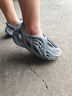 阿迪達(dá)斯yeezyfoam水泥灰椰子夏季清涼運(yùn)動(dòng)洞洞鞋IE4931UK1044.5 曬單實(shí)拍圖