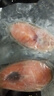 賣魚七郎國(guó)產(chǎn)輪切三文魚扒2斤（含保護(hù)冰150g）中段虹鱒魚排新疆三文魚塊 曬單實(shí)拍圖
