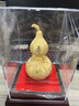 春錦秋鯉絨沙金葫蘆擺件客廳玄關(guān)裝飾90八十大壽禮物長輩老人祝壽禮品 【順豐】RSJ福壽雙全葫蘆大號長2 曬單實(shí)拍圖