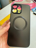 奶小鴨（NEYAA）【AG磨砂】適用蘋果16promax手機殼 iphone16promax保護套magsafe磁吸充電全包防摔男女款 石墨黑 曬單實拍圖