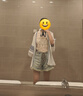 歌依妮夏季新款女裝甜美直筒闊腿寬松高腰配腰帶流蘇牛仔短褲牛仔褲 藍色 L 曬單實拍圖