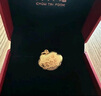 周大福 兒童聰明伶俐長命鎖黃金吊墜(工費(fèi)180)約5.55g EOF105七夕 曬單實(shí)拍圖