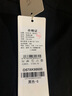 Olrain歐芮兒黑色窄版直筒闊腿褲女夏季2025新款休閑顯瘦百搭長褲 黑色 M 曬單實拍圖