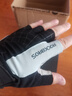 洛克兄弟（ROCKBROS） 半指騎行手套夏季短指手套透氣自行車減震男女戶外運動通用款 透氣蛛網(wǎng)款 灰色 半指 L 曬單實拍圖