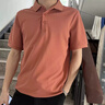 妙歌索羅娜涼感工作服polo衫定制印logo夏季博物館員工短袖工裝T恤男 【純色款-涼感透氣】磚紅 XL 曬單實(shí)拍圖