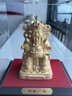 悟天絨沙金財(cái)神爺擺件招財(cái)客廳玄關(guān)辦公室裝飾佛堂供奉店鋪開業(yè)禮物 財(cái)源廣進(jìn)財(cái)神19*15*20.5CM 曬單實(shí)拍圖