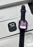 Apple/蘋果 Watch Series 10 智能手表GPS款46毫米玫瑰金色鋁金屬表殼梅子色回環(huán)式運動表帶MX2C3CH/B 曬單實拍圖