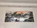 佐羅曼客廳裝飾畫沙發(fā)背景墻掛畫2025最新款山水畫風(fēng)景辦公室掛畫掛墻壁 背靠金山-聚寶盆 240x80(適合3.0-3.5米沙發(fā))晶瓷 曬單實(shí)拍圖