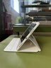 GOMI適用ipadair7/6/5保護殼帶筆槽2025新款蘋(píng)果iPad10/11保護套Pro11英寸9旋轉10.2防彎輕薄亞克力 【象牙白】360°旋轉+防彎抗摔+送DIY貼紙 iPad Air 2 曬單實(shí)拍圖