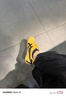Onitsuka Tiger鬼塚虎男女款經(jīng)典復(fù)古黃色運(yùn)動休閑鞋MEXICO 66? 黃色 38 曬單實拍圖
