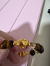 曼卡龍黃金轉(zhuǎn)運珠吊墜中藥養(yǎng)生系列生姜吊墜手串手鏈定價送女友禮物 快樂人生手串 曬單實拍圖