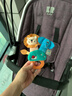 HAPPY MONKEY新生兒動物手指偶玩具嬰兒抓握訓(xùn)練手搖鈴帶寶寶牙膠咬咬樂可入口 牙膠手指偶搖鈴-獅子大象 曬單實拍圖