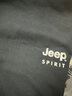 JEEP SPIRIT吉普長袖T恤男秋季打底衫親膚舒適圓領(lǐng)內(nèi)搭外穿男裝黑色XL 曬單實拍圖