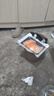 【新疆三文魚】刺身中段 海鮮整條海鮮壽司生魚片 日式料理即食 整塊現(xiàn)切發(fā)貨 400g 去皮去邊角料 曬單實拍圖