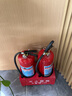 南鑫 加厚半截式滅火器底座 干粉3-4公斤可裝2具 家庭用消防器材 商用廠店用干粉4kg水基滅火器箱 曬單實拍圖