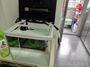 長銳魚缸一體缸自循環(huán)免換水家用客廳桌面小型金魚缸超白玻璃養(yǎng)魚缸 超白CRV280標(biāo)準(zhǔn)款+水蘭青竹景（真水草） 曬單實拍圖