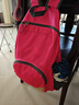 REINHARDT雙肩背包男女士大容量戶(hù)外運動(dòng)健身可折疊登山防水輕便薄款旅行包 玫紅色大號 曬單實(shí)拍圖