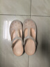 卡帝樂(lè )鱷魚(yú)（CARTELO）厚底洞洞鞋女包頭坡跟果凍防滑護士涼鞋夏季沙灘41大碼涼拖鞋42碼 牡蠣金 37 正常碼 曬單實(shí)拍圖