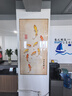 派旦仙夢(mèng)九魚(yú)圖入戶(hù)玄關(guān)裝飾畫(huà)正對門(mén)壁畫(huà)燈新中式走廊過(guò)道掛畫(huà)錦鯉寓意好 年年有魚(yú)E【鋁合金金框+晶瓷面】 70x140cm（推薦0.9-1米墻面） 【無(wú)燈款】 曬單實(shí)拍圖
