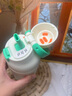 和序雙飲保溫杯學(xué)生吸管杯大容量運(yùn)動(dòng)水杯便攜辦公高顏值杯新品咔噠杯 曬單實(shí)拍圖
