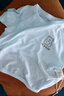 新生兒衣服夏季薄款初生寶寶莫代爾無(wú)骨半背衣短袖上衣半袖和尚服 藍色莫代爾5w+媽媽選擇 52cm 碼  6-10斤寶寶 曬單實(shí)拍圖