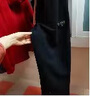 皮爾卡丹（pierre cardin）190加長褲子男生高個子春秋季直筒褲休閑運動褲120cm瘦高長腿115 淡酒紅-春秋-褲長110cm 2XL 【體重150-170斤】 曬單實拍圖