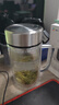 富光雙層玻璃杯支持團購定制泡茶杯辦公杯帶把 大容量男女水杯子580ML 曬單實拍圖