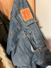 Levi's李維斯冰酷系列男士502經(jīng)典錐形美式復(fù)古休閑藍(lán)色牛仔褲 中藍(lán)色 36 (34) 曬單實(shí)拍圖