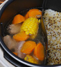 美的（Midea）【國(guó)家補(bǔ)貼】鴛鴦分格電壓力鍋4L高壓飯鍋雙膽4-6人家用 全自動(dòng)智能預(yù)約開(kāi)蓋燉煮煲湯MY-4KK05飯煲 曬單實(shí)拍圖
