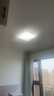 美的（Midea）LED吸頂燈現(xiàn)代輕奢餐廳臥室燈仿水晶燈飾48瓦三段調(diào)色x2206包安裝 曬單實(shí)拍圖