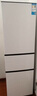 新飛（ Frestec）190升三門家用電冰箱 三門三溫中門軟冷凍小冰箱小型 租房宿舍節(jié)能BCD-190LT3EJ/W 曬單實拍圖