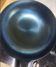 孟大錘章丘款炒鍋手工鍛打鐵鍋無涂層不易粘鍋熟鐵鍋燃氣灶款 魚鱗款單鍋【4-6人使用】 36cm 曬單實拍圖
