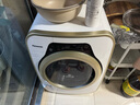 松下（Panasonic）【吳磊同款】滾筒洗衣機(jī)全自動(dòng)母嬰迷你小型3.2公斤寶寶兒童內(nèi)衣洗光動(dòng)銀雙除菌特漬洗 XQG32-A312E【寶貝星】以舊換新 曬單實(shí)拍圖