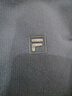 FILA 斐樂(lè )官方男士梭織外套春新款時(shí)尚簡(jiǎn)約休閑基礎黑色上衣 正黑色-BK M 曬單實(shí)拍圖