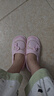 月子鞋春秋軟底包跟秋季透氣孕婦鞋秋天產(chǎn)婦產(chǎn)后厚底防滑月子拖鞋 粉紅色 M適合36-37腳 曬單實(shí)拍圖