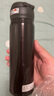 膳魔師（THERMOS）保溫杯500ml大容量男女士兒童保冷水杯子JNL-503炫酷黑 曬單實(shí)拍圖