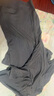 貓人男士睡衣男【涼感冰絲】家居服仿莫代爾可外穿短袖短褲夜空灰2XL 曬單實拍圖