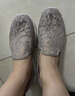 斯凱奇（Skechers）女鞋夏季氣質(zhì)蕾絲單鞋新中式一腳蹬漁夫鞋113025 自然色/NAT 37 曬單實拍圖