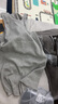 【工字透氣】夏季男士背心打底透氣工字背心男款休閑 灰色 3XL (135-150斤) 曬單實拍圖