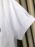 保羅嵐芝夏季白大褂男短袖醫(yī)生工作服護(hù)士服醫(yī)院牙醫(yī)實(shí)驗(yàn)服大褂可定制logo 曬單實(shí)拍圖