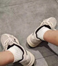 亞瑟士ASICS網(wǎng)面跑鞋百搭男鞋緩震運(yùn)動(dòng)鞋透氣跑步鞋 GEL-CONTEND 4 白色/銀色 44 曬單實(shí)拍圖