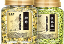 福茗源菊花胎菊金銀花茶組合320克菊花金銀花胎菊泡水喝的涼茶 曬單實拍圖