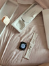 Apple/蘋果 Watch Series 10 智能手表GPS款46毫米玫瑰金色鋁金屬表殼淡桃粉色運(yùn)動(dòng)型表帶S/M MX293CH/B 曬單實(shí)拍圖