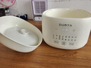 香奈京德國新款電燉鍋寶寶煮粥鍋嬰兒輔食鍋bb煲湯燕窩電燉盅陶瓷隔水燉家用 紫砂膽高配版送蒸籠+防燙架+降噪環(huán) 1.2L 曬單實拍圖